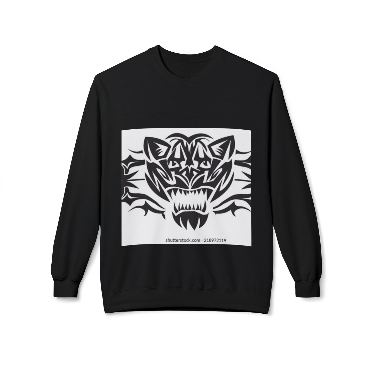 Fierce Tiger Graphic Sweatshirt for Nature Lovers