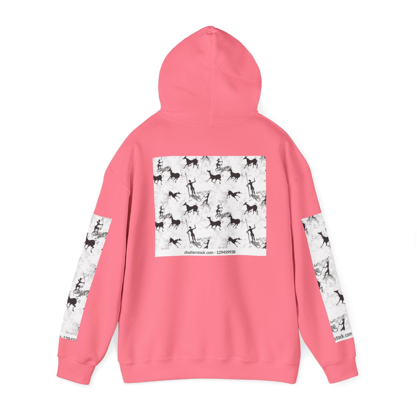 Unisex Heavy Blend Hooded Sweatshirt - Equestrian-Inspired Design