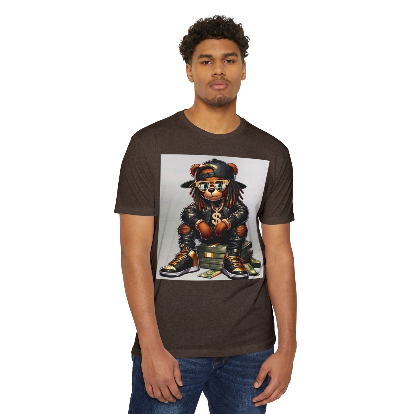 Cool Graffiti Bear Unisex T-Shirt - Colorful Street Art Inspired Tee
