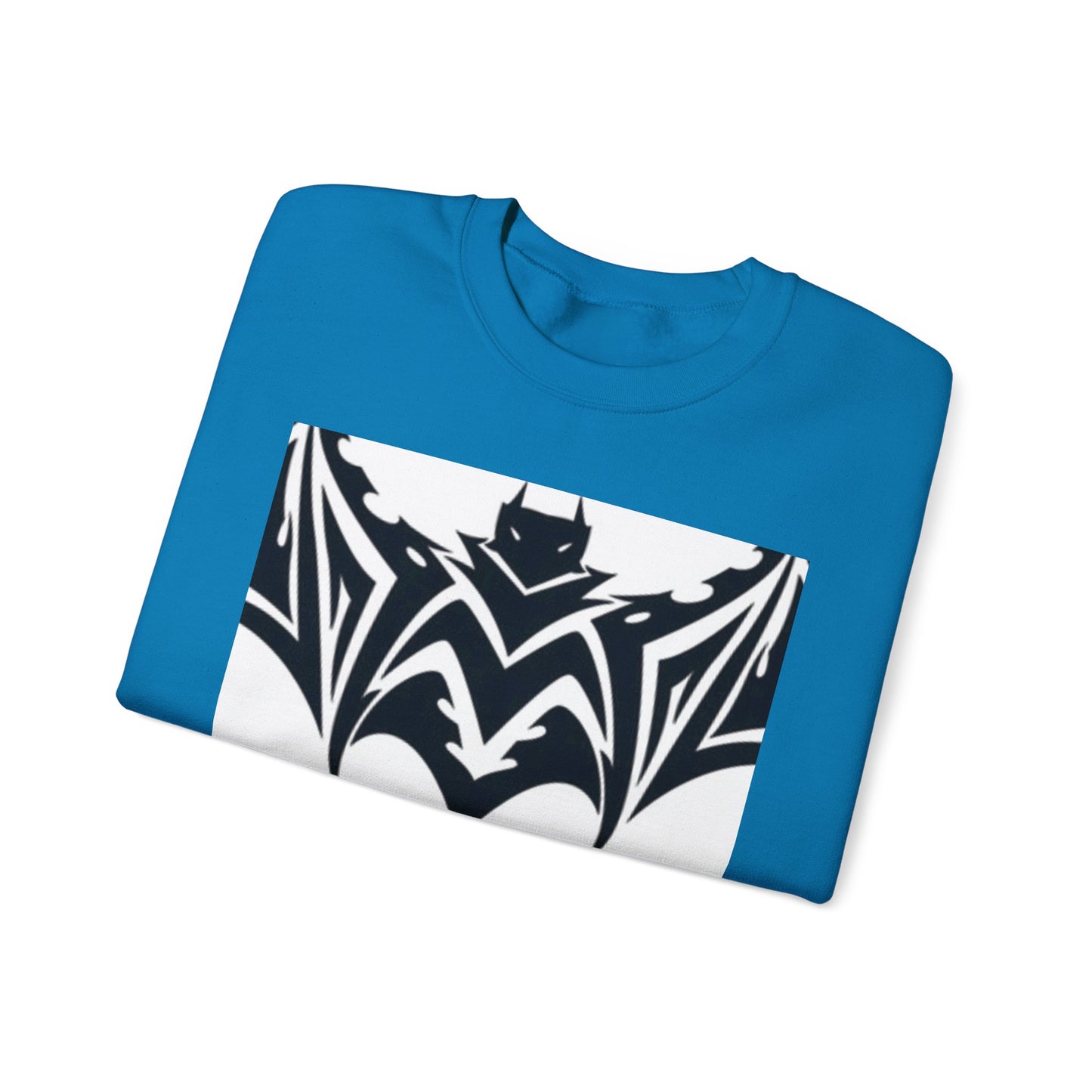 Gothic Bat Sweatshirt - Unisex Crewneck for Halloween & Casual Wear