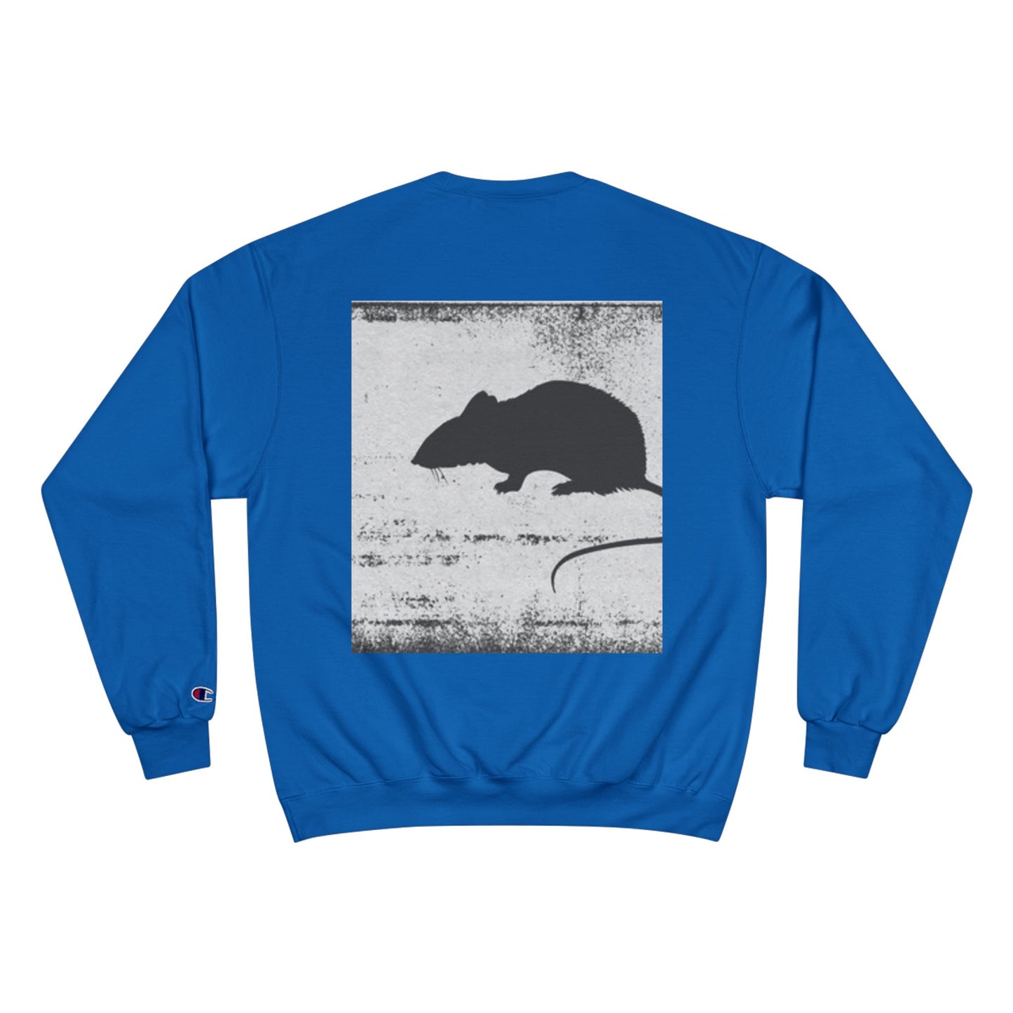 Vintage Style Rat Champion Sweatshirt - Cozy Layer for Animal Lovers