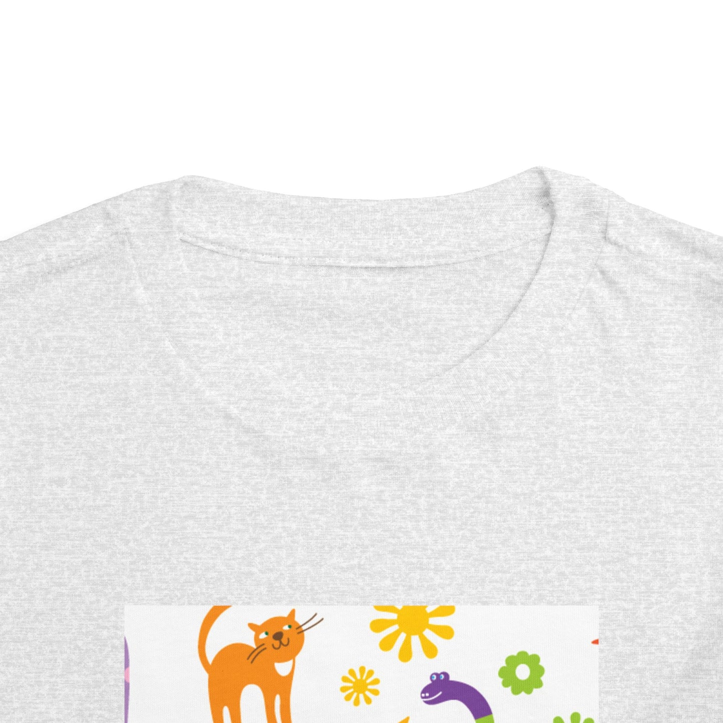 Playful Toddler Tee with Fun Animal Prints