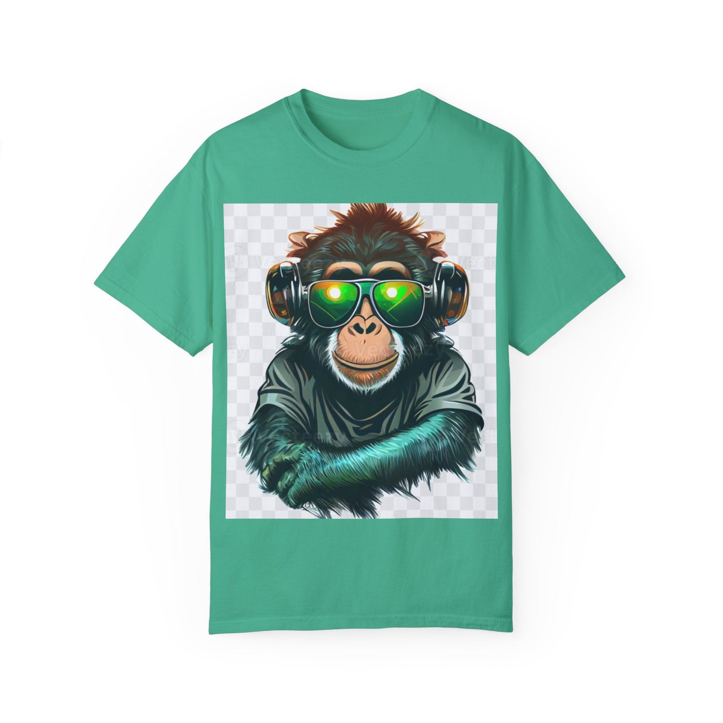 Cool Monkey Graphic Unisex T-Shirt - Perfect for Music Lovers & Casual Vibes