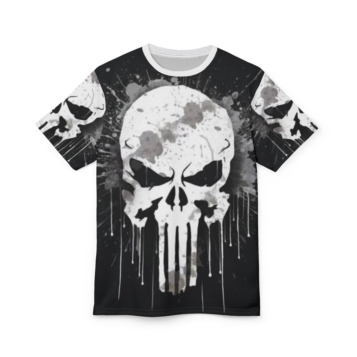 Skull Graphic Unisex Tee - Edgy Streetwear for Rock & Metal Fans