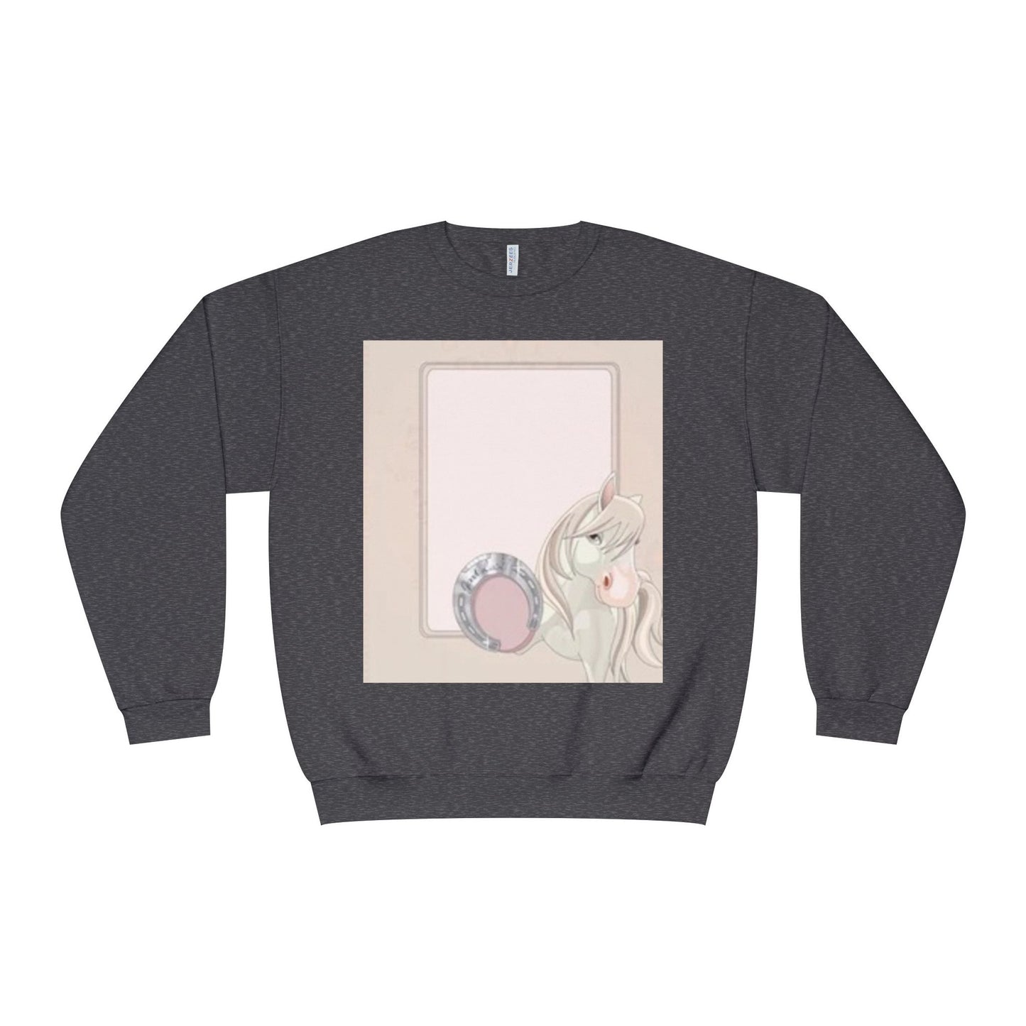 Cute Unicorn Blank Space Unisex Crewneck Sweatshirt