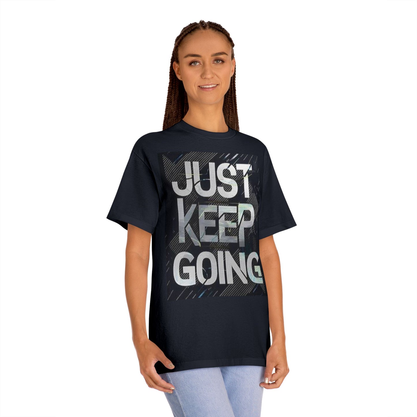 Motivational Unisex Classic Tee - Just Keep Going