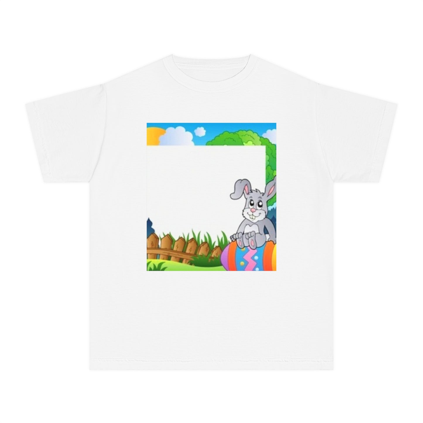 Adorable Bunny Youth Midweight Tee - Perfect for Easter Celebrations