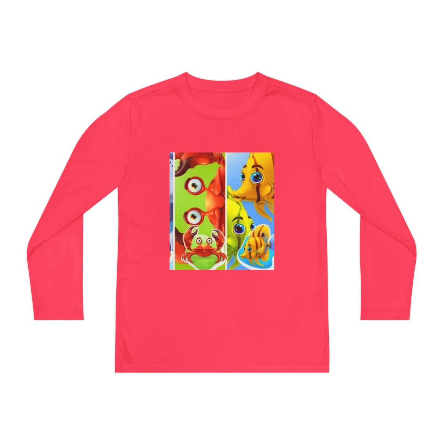 Vibrant Youth Long Sleeve Tee - Fun Animal Designs for Playful Kids