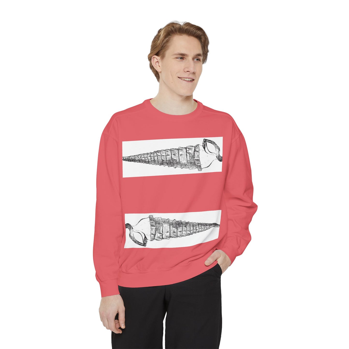 Seashell Graphic Unisex Sweatshirt - Coastal Vibes Apparel