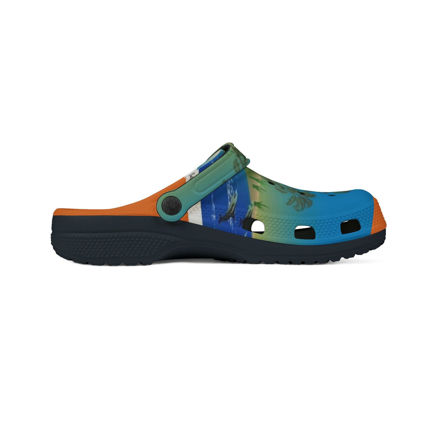 Tropical Vibe EVA Foam Clogs - Summer Ready Outdoor Shoes