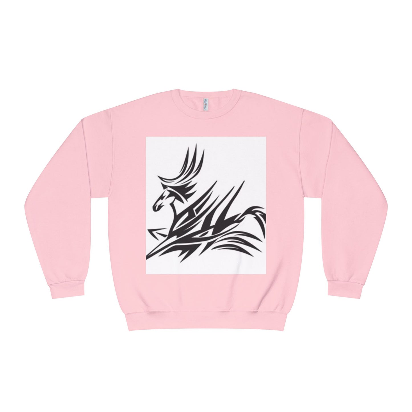 Trendy Tribal Design Unisex Crewneck Sweatshirt - Perfect for Casual Wear & Gifting