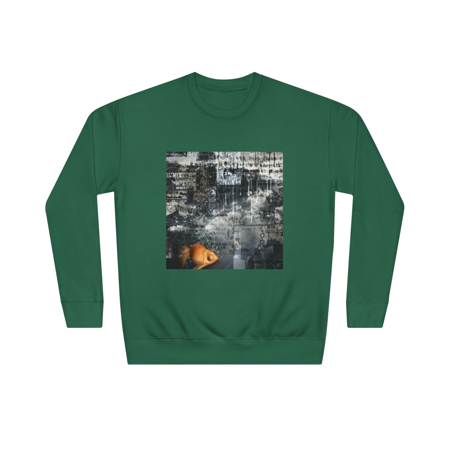 Roaring Lion Unisex Crew Sweatshirt - Bold Art for Animal Lovers