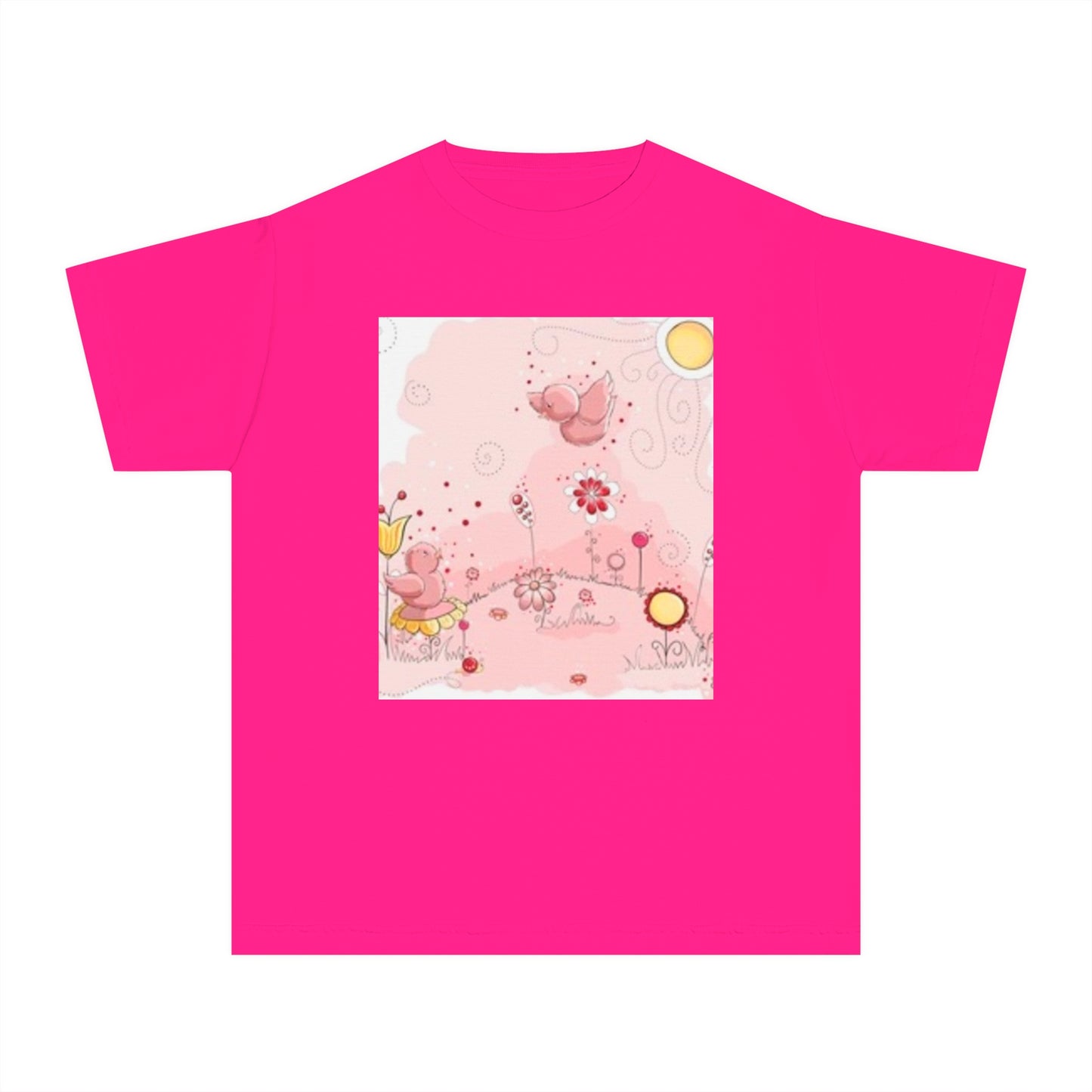 Fun Dinosaur Youth Midweight Tee for Boys and Girls - Perfect for Play and Adventures