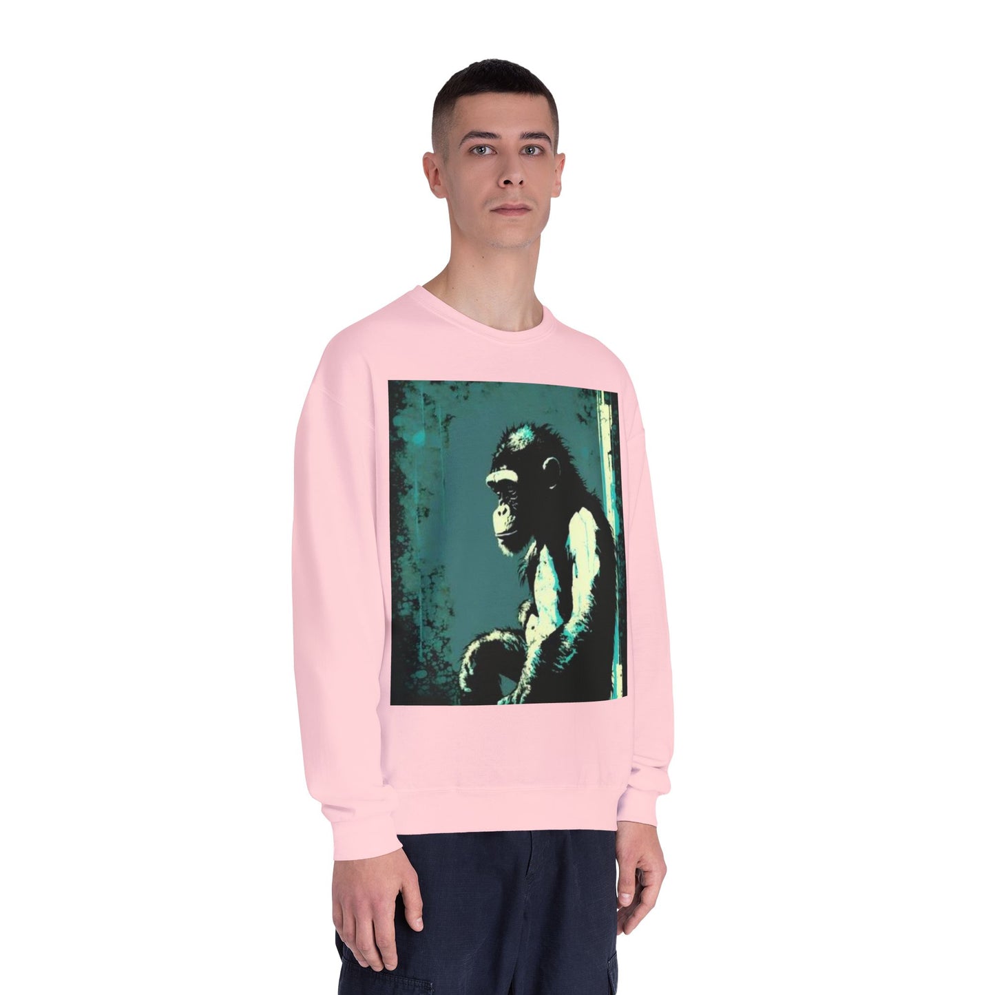 Artistic Gorilla Crewneck Sweatshirt