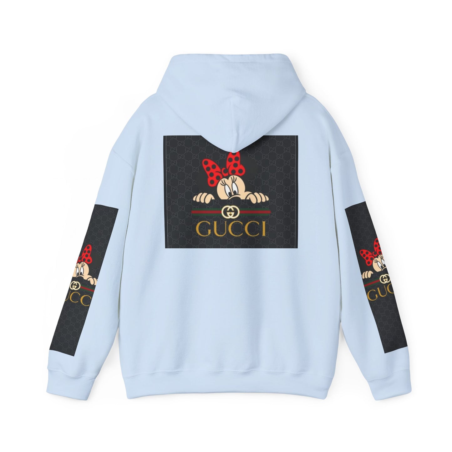 Gucci-Inspired Minnie Mouse Hooded Sweatshirt for Disney Fans
