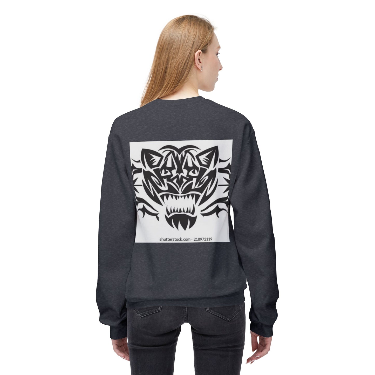 Fierce Tiger Graphic Sweatshirt for Nature Lovers