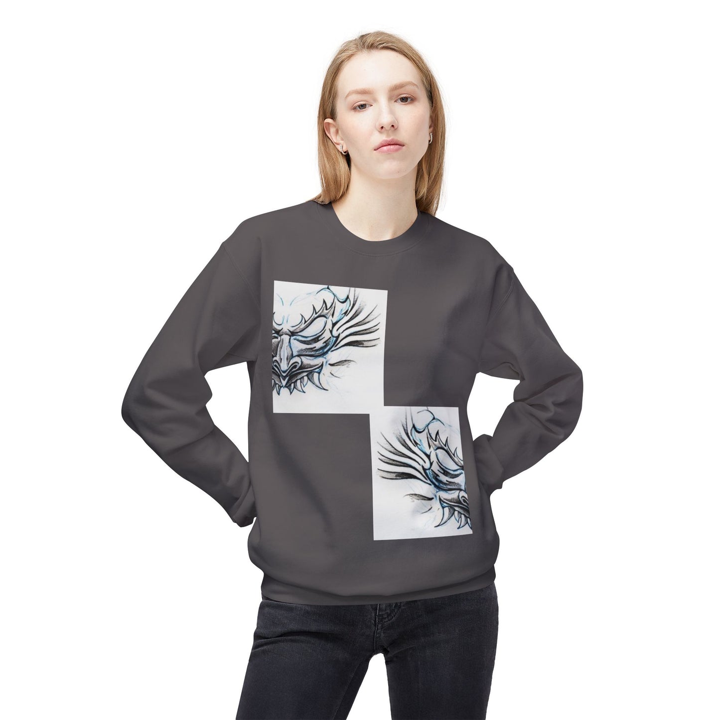 Unisex Midweight Softstyle Fleece Crewneck Sweatshirt