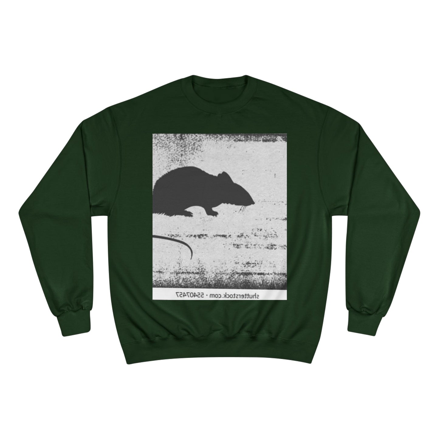 Vintage Style Rat Champion Sweatshirt - Cozy Layer for Animal Lovers