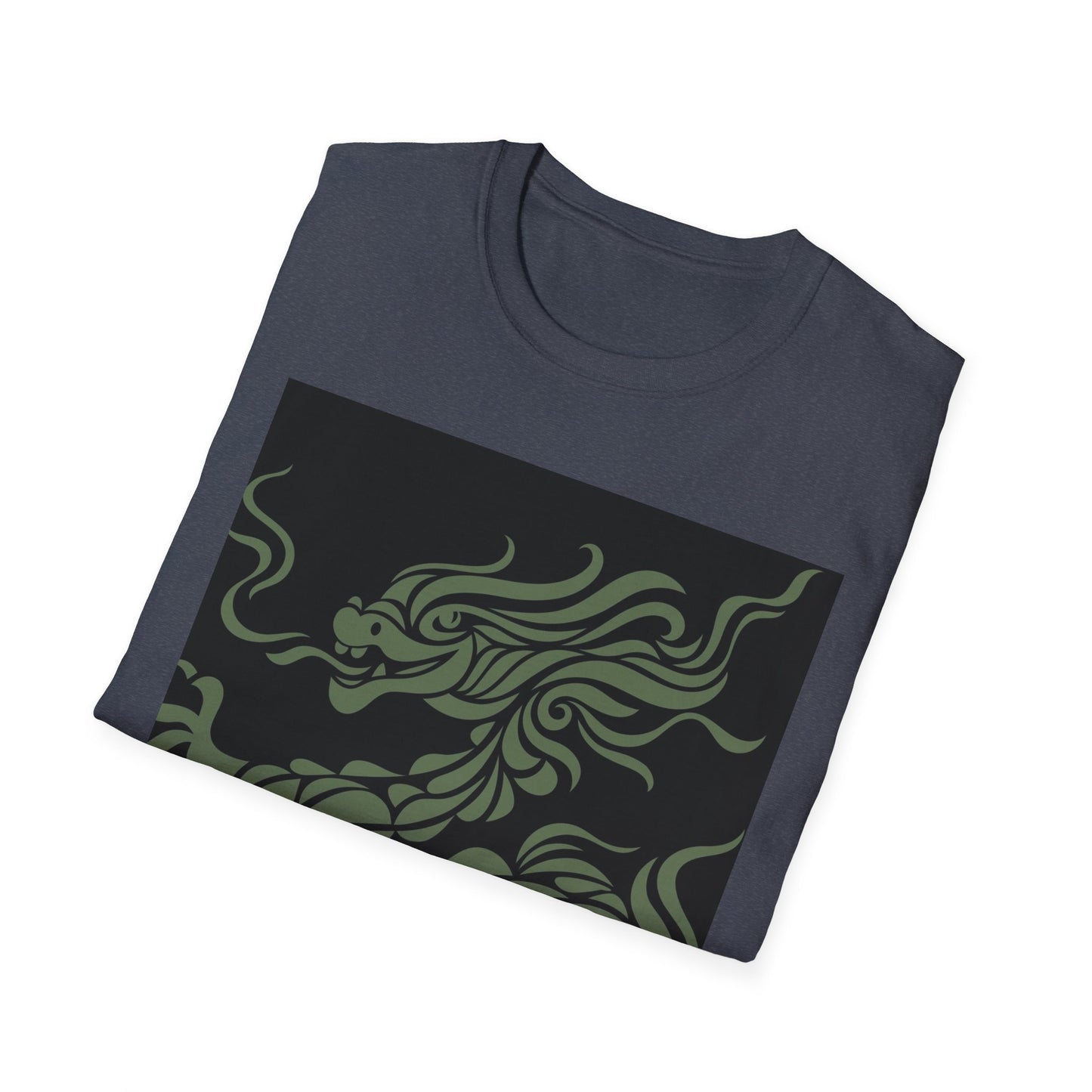 Mythical Chinese Dragon Unisex Softstyle T-Shirt