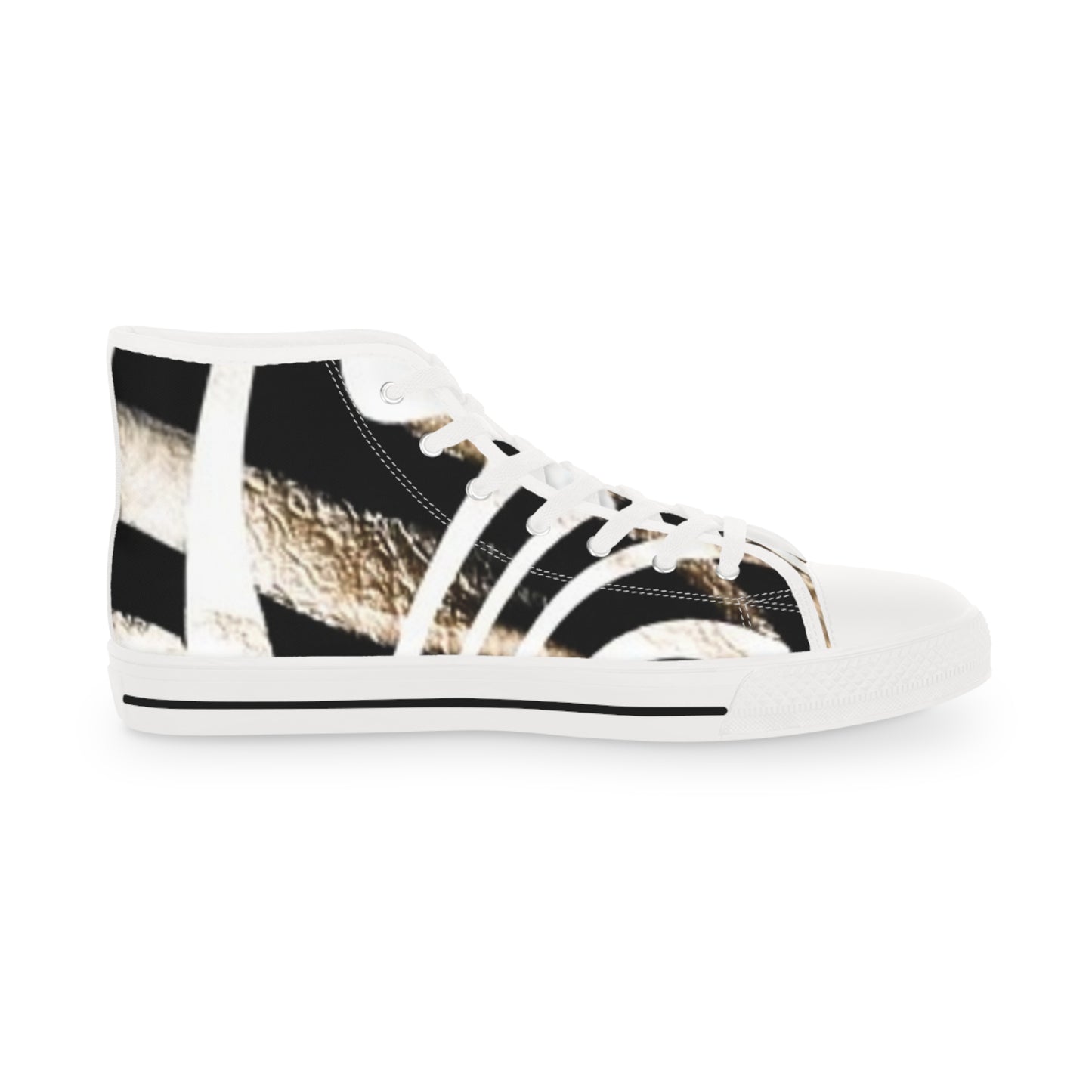 Stylish Men's High Top Sneakers with Unique Design