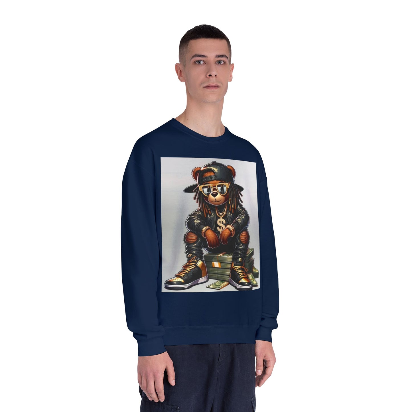 Cool Bear Money Crewneck Sweatshirt