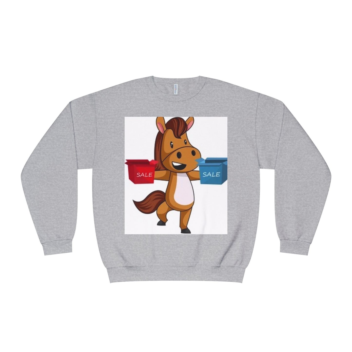 Funny Horse Sale Crewneck Sweatshirt | Unisex NuBlend®
