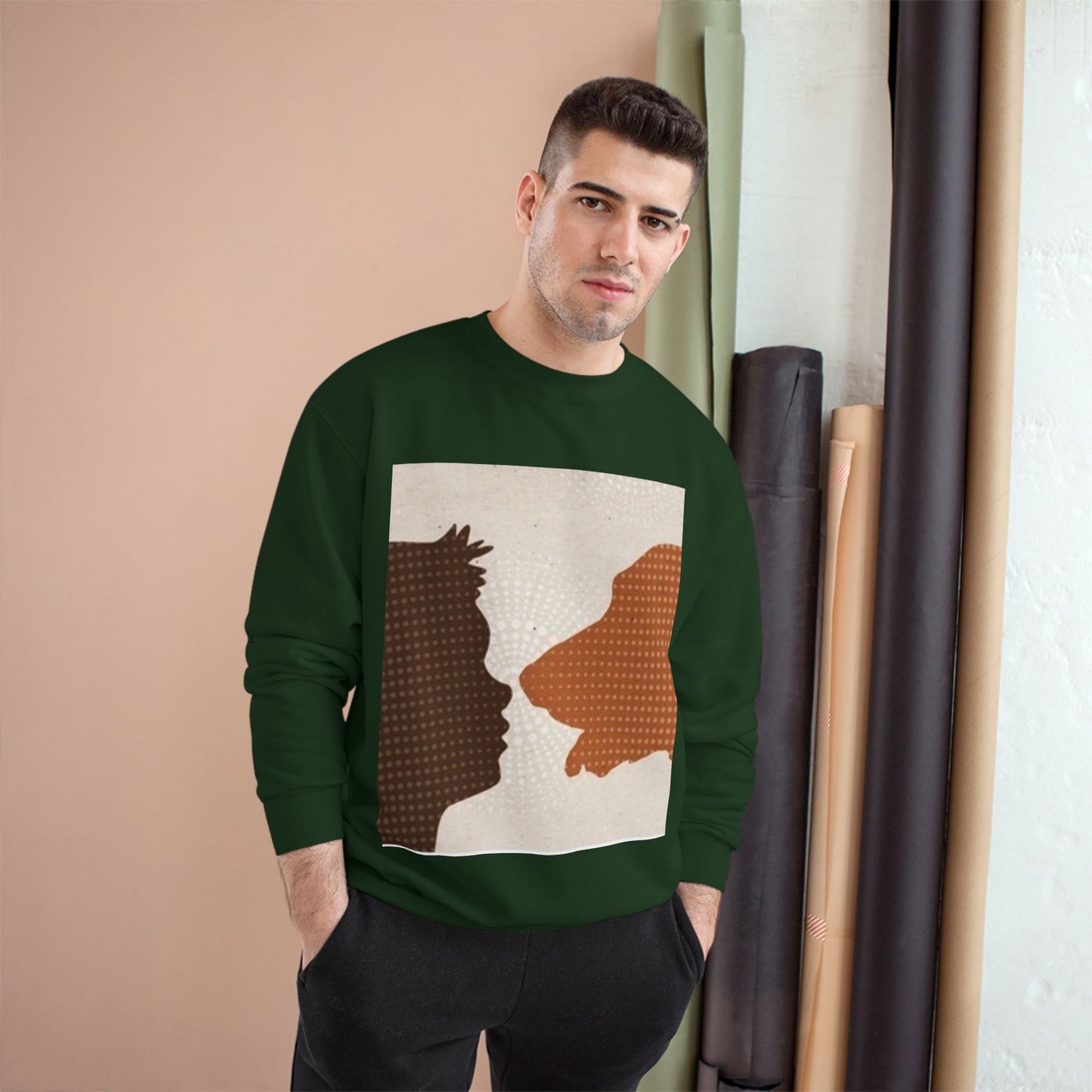 Champion Dog Lovers Sweatshirt - Embrace the Bond