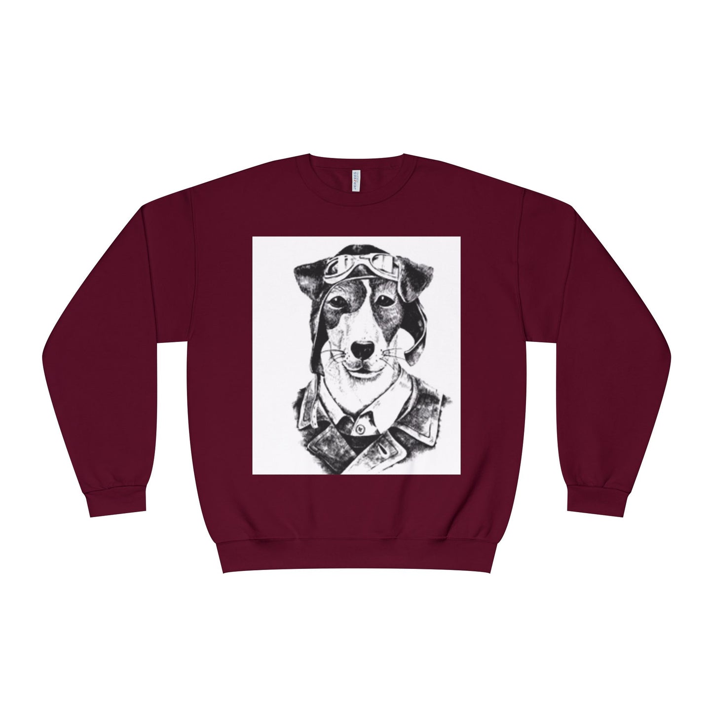 Pilot Dog Unisex Crewneck Sweatshirt - Cozy Pet Lover's Gift