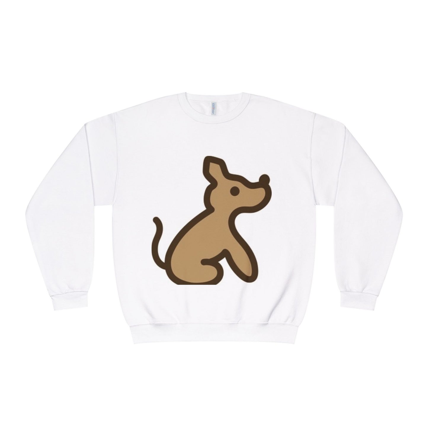 Cute Dog Illustration Unisex Crewneck Sweatshirt - Cozy Pet Lover Gift
