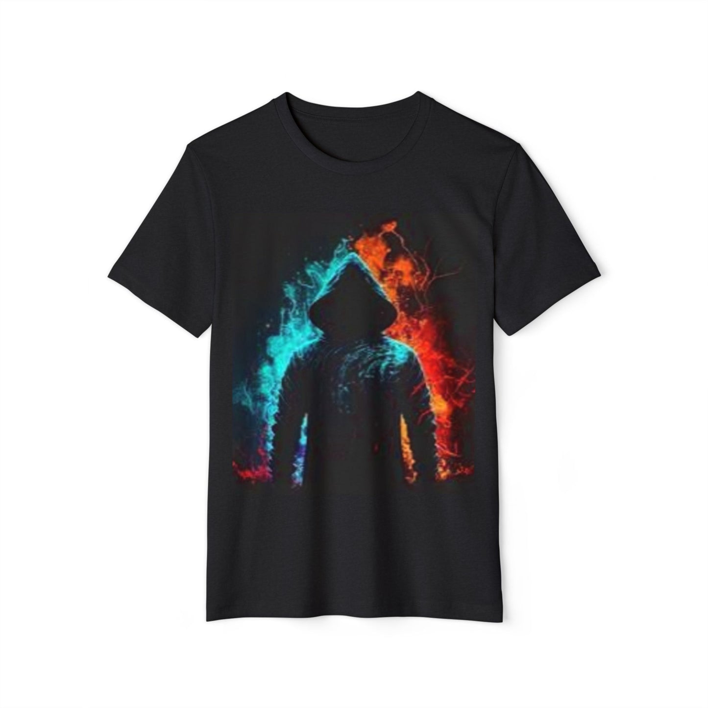 Mystical Energy Unisex Recycled Organic T-Shirt - Eco-Friendly Fashion with Bold Graphic Design
