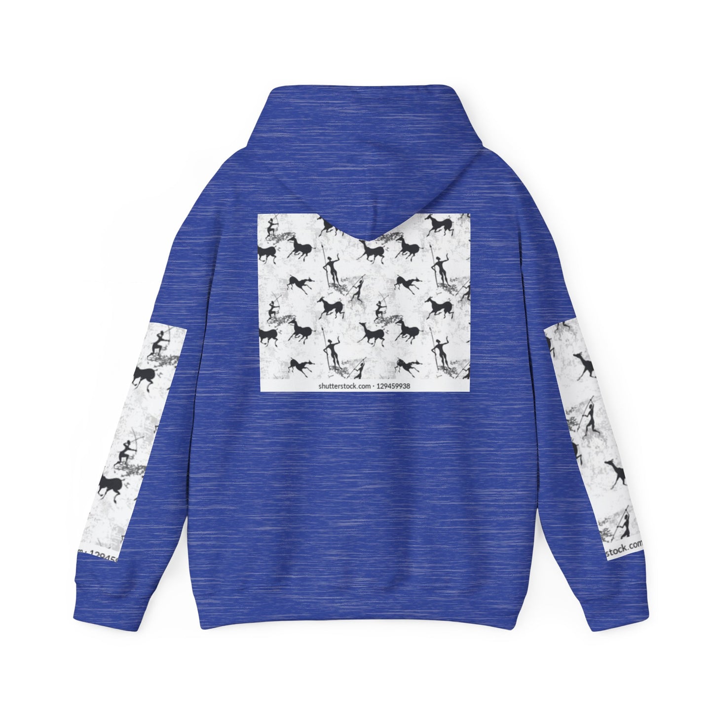 Unisex Heavy Blend Hooded Sweatshirt - Equestrian-Inspired Design