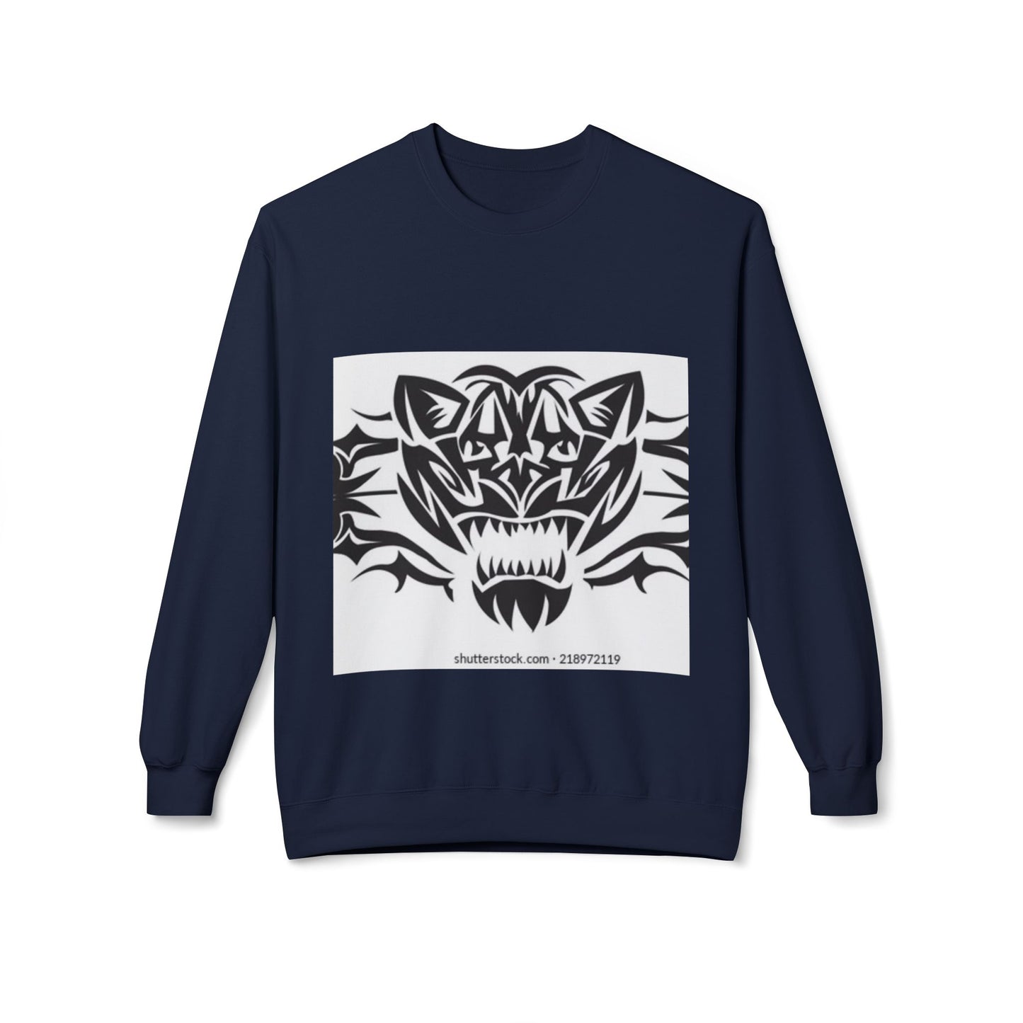 Fierce Tiger Graphic Sweatshirt for Nature Lovers