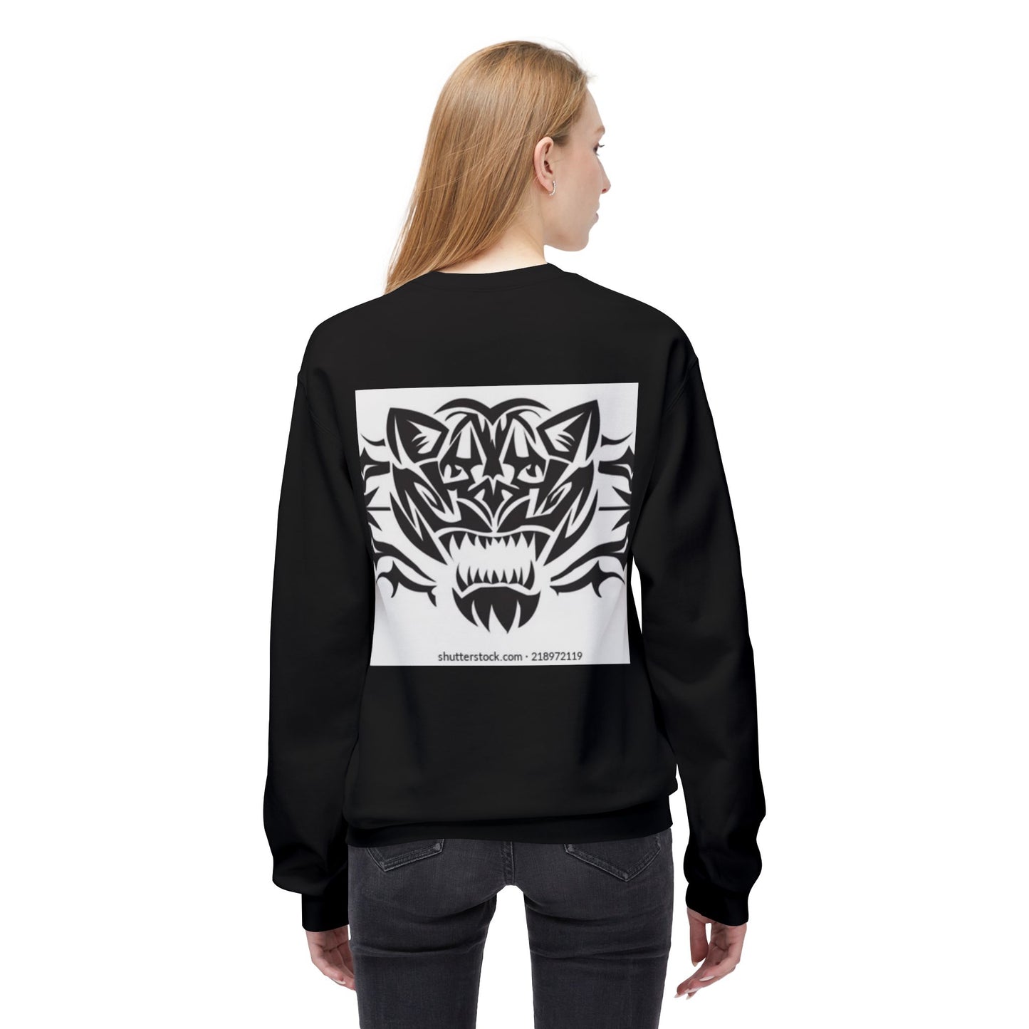 Fierce Tiger Graphic Sweatshirt for Nature Lovers