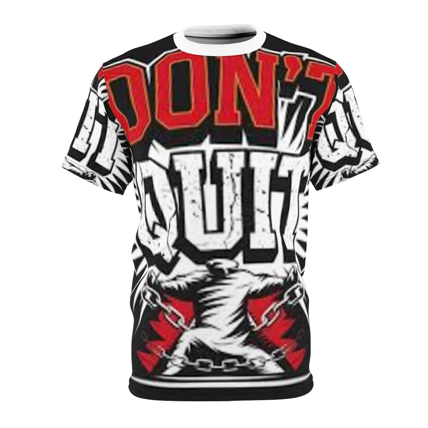 Motivational Unisex Tee - "Don't Quit" Graphic T-Shirt for Fitness Enthusiasts