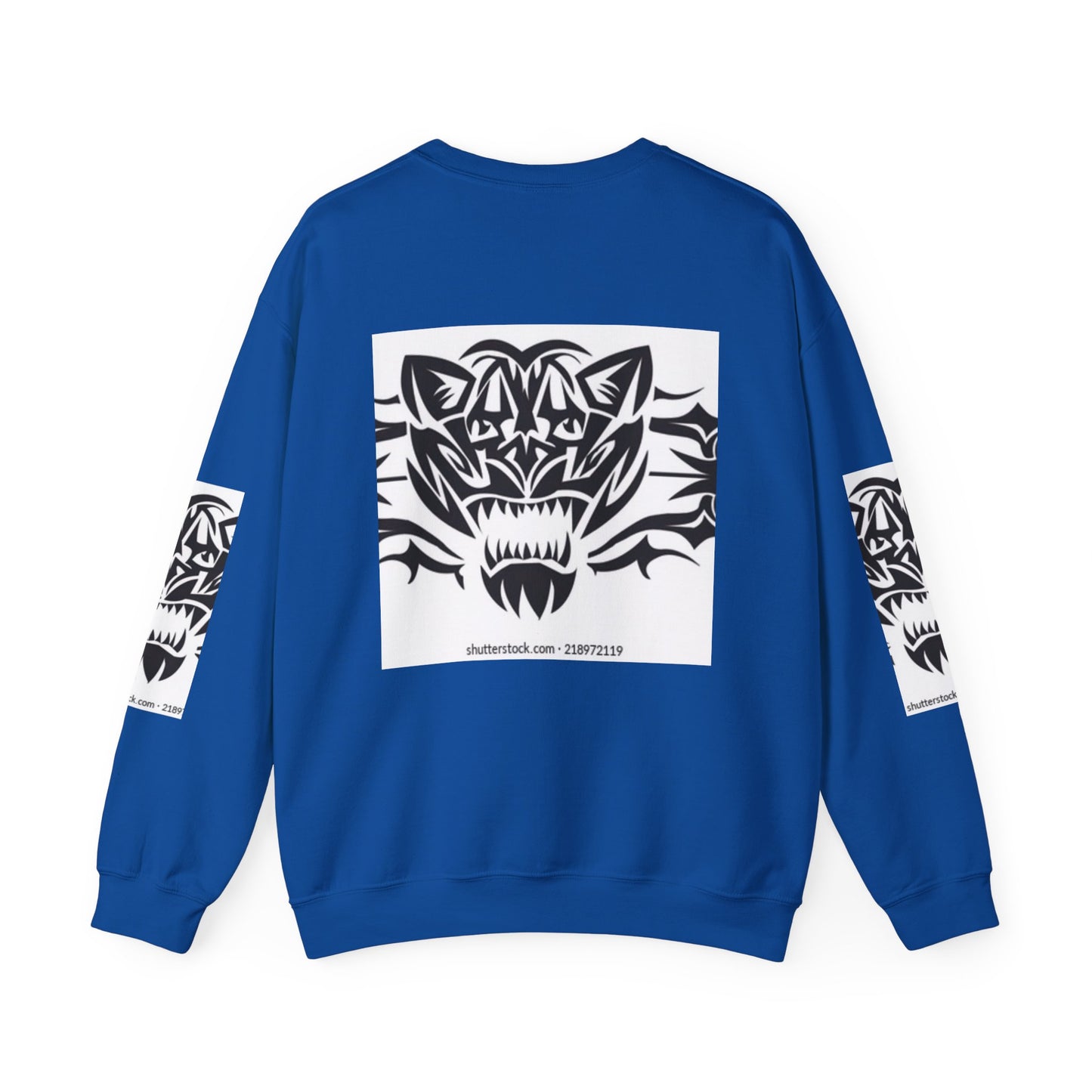 Bold Tiger Graphic Unisex Sweatshirt - Fierce Animal Design