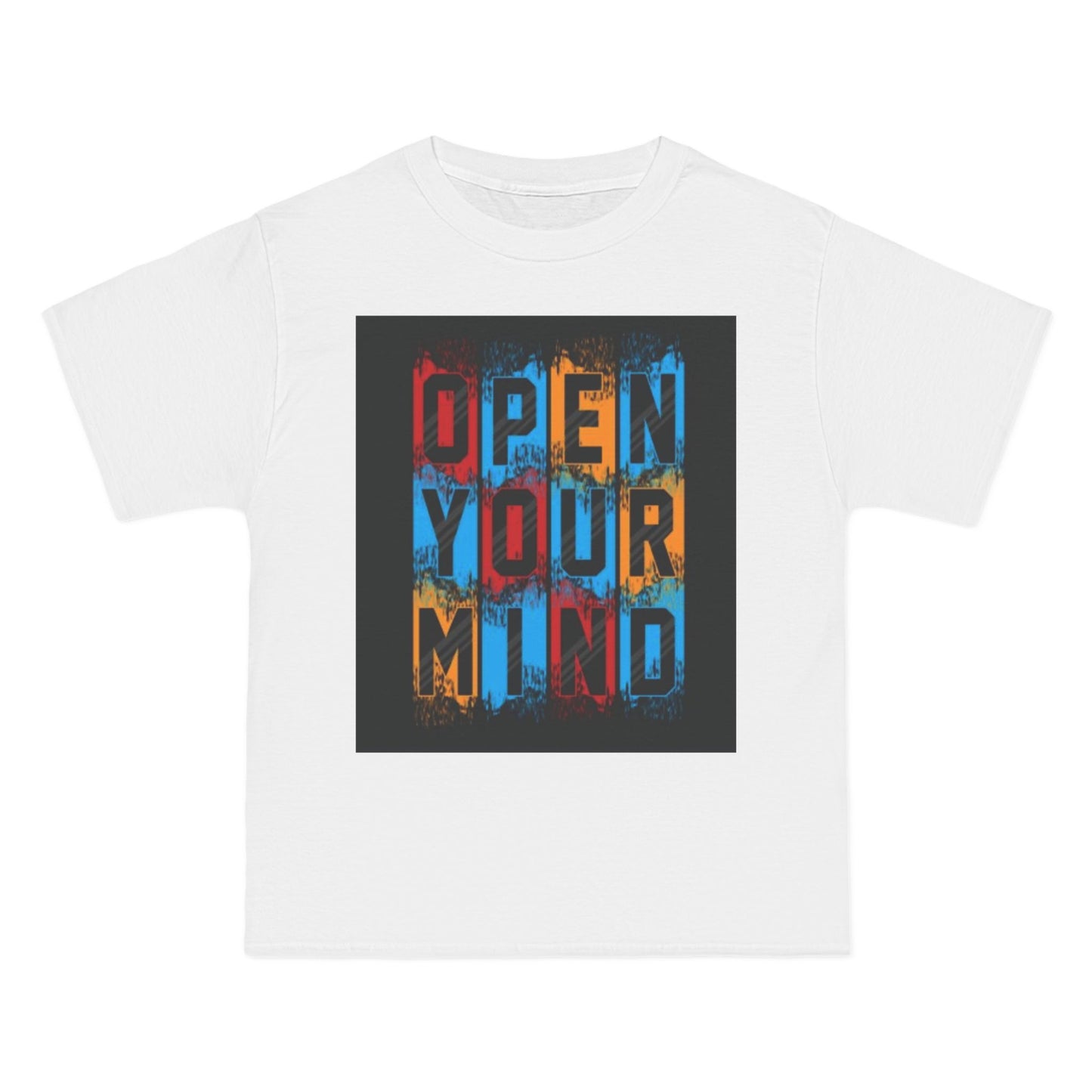 Open Your Mind Graphic Beefy-T® Short-Sleeve T-Shirt - Inspirational Art Tee