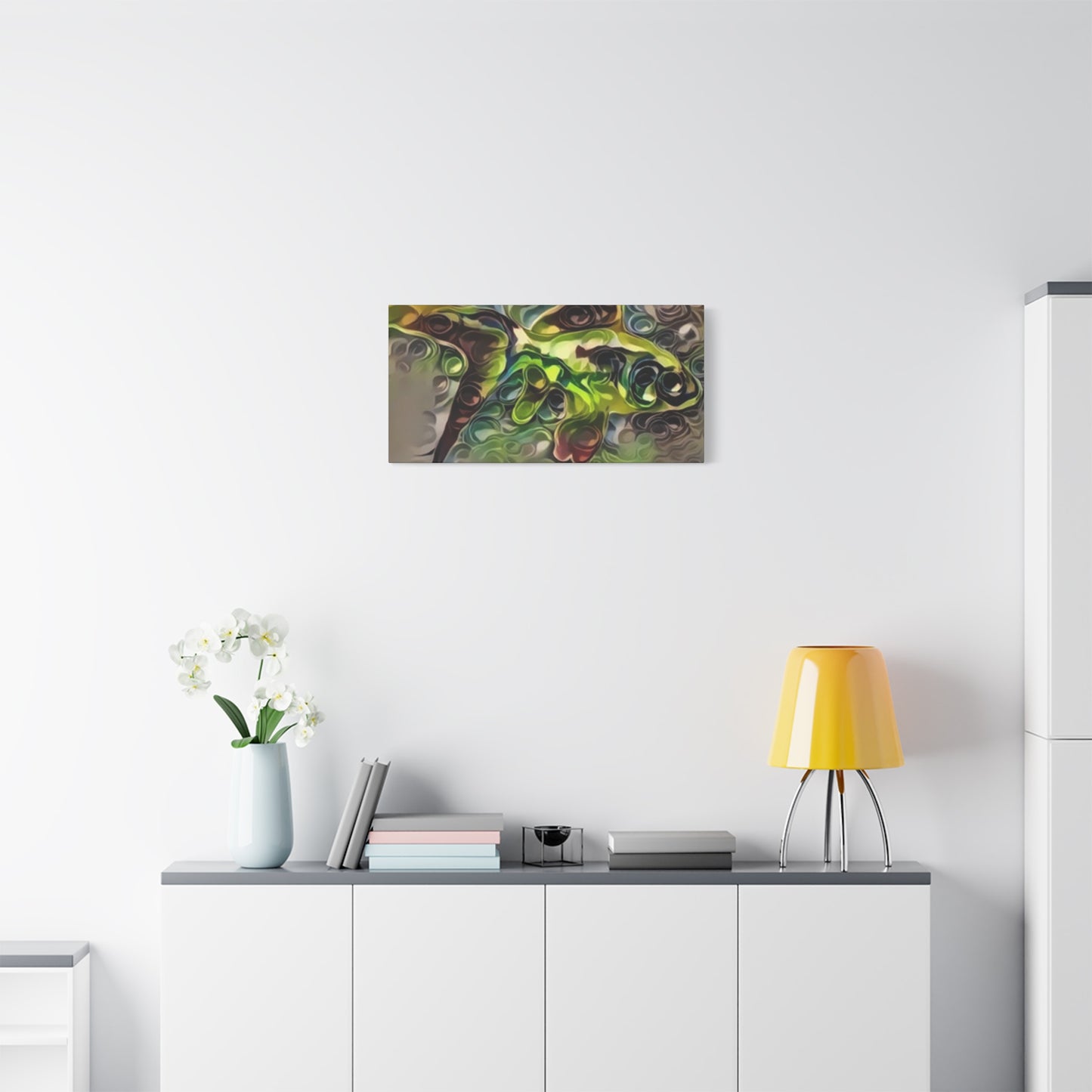 Abstract Nature Canvas Art - Stretched Matte Wall Decor