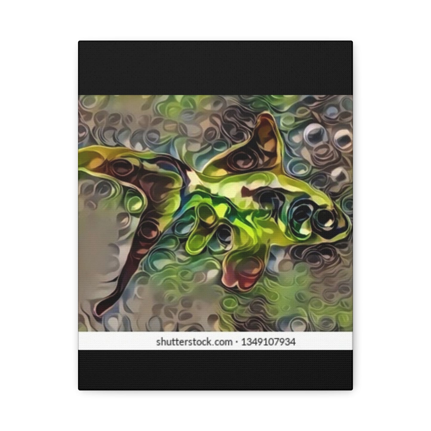 Abstract Nature Canvas Art - Stretched Matte Wall Decor