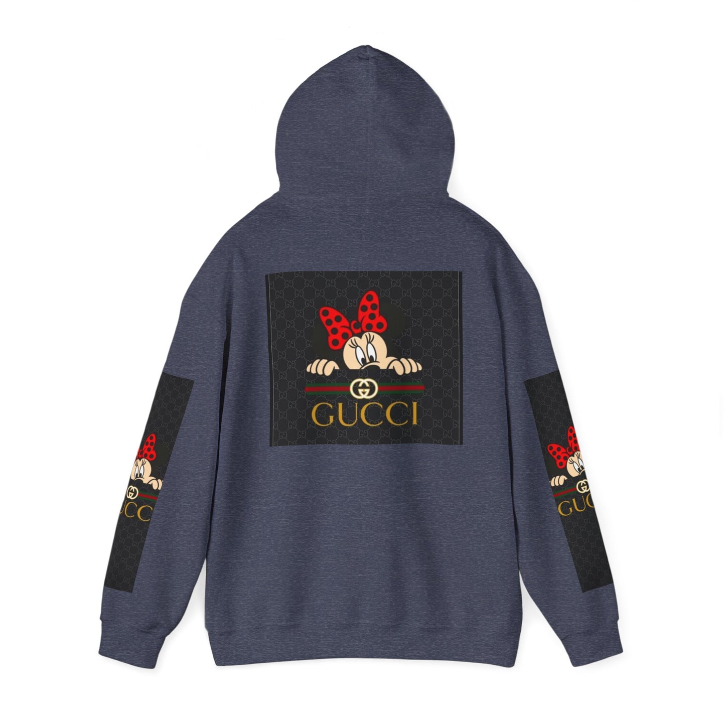 Gucci-Inspired Minnie Mouse Hooded Sweatshirt for Disney Fans