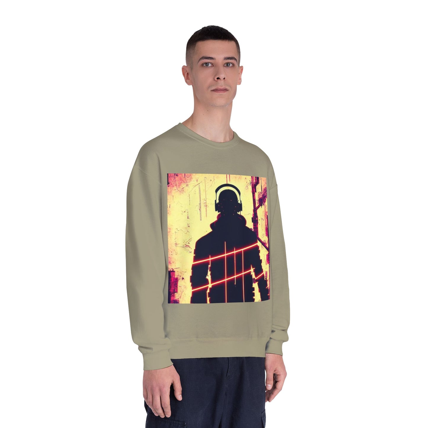 Graphic Crewneck Sweatshirt - Urban Streetwear Style