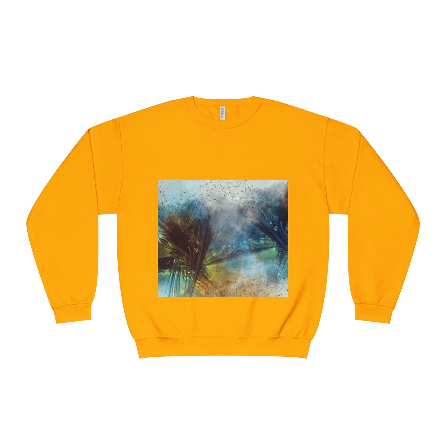 Tranquil Abstract Unisex Crewneck Sweatshirt - Cozy & Artistic