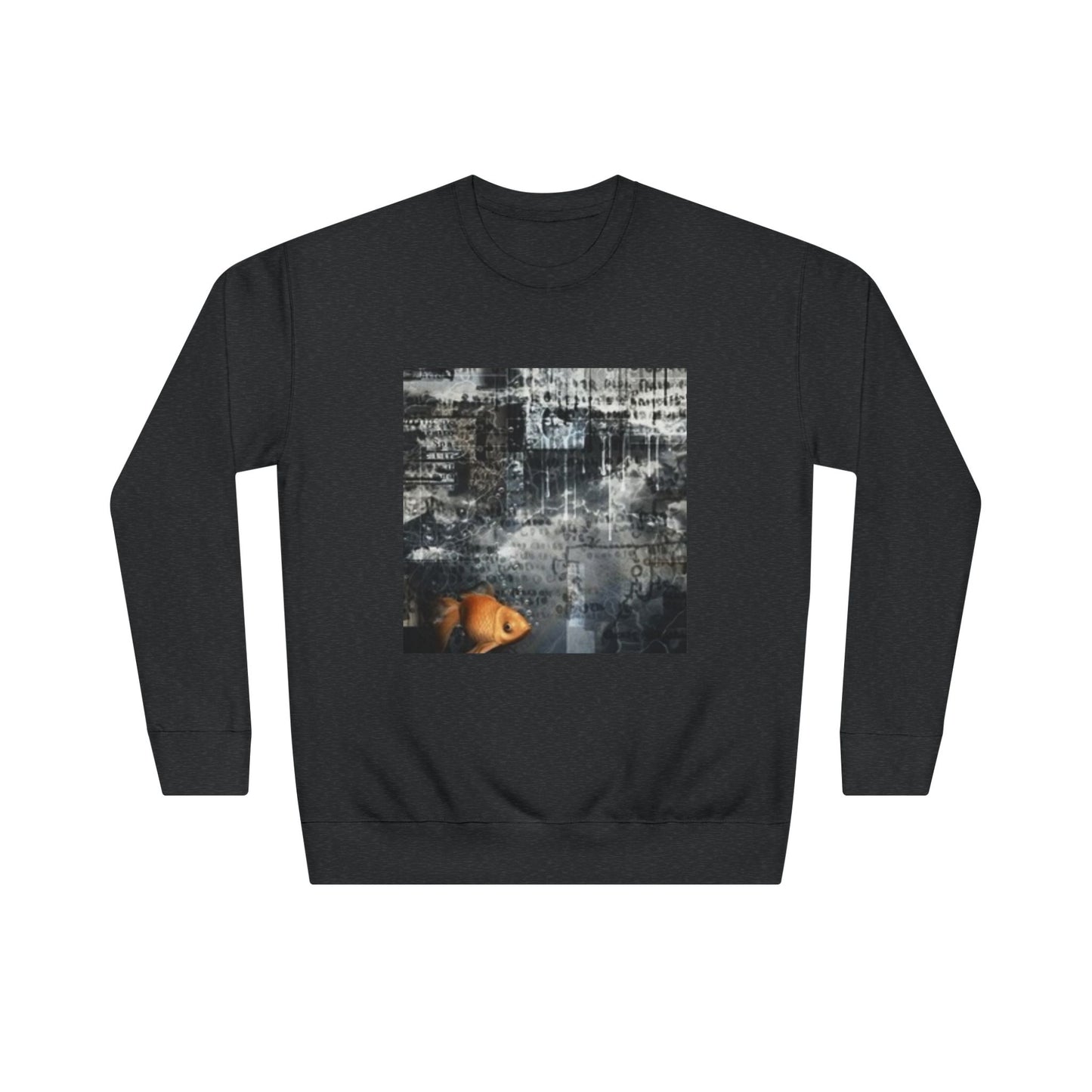 Roaring Lion Unisex Crew Sweatshirt - Bold Art for Animal Lovers