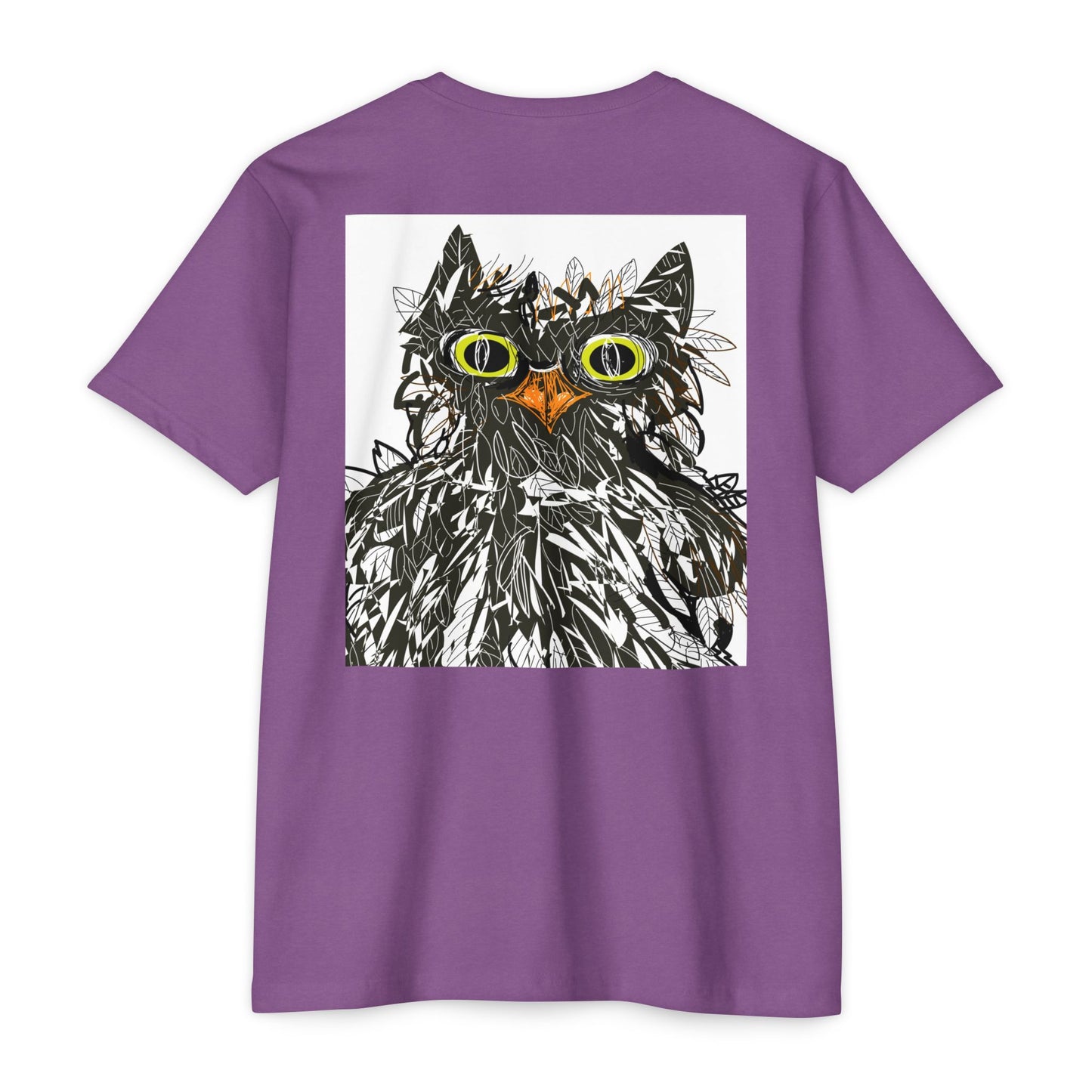 Whimsical Cat Graphic Unisex T-Shirt - Fun & Artsy Apparel
