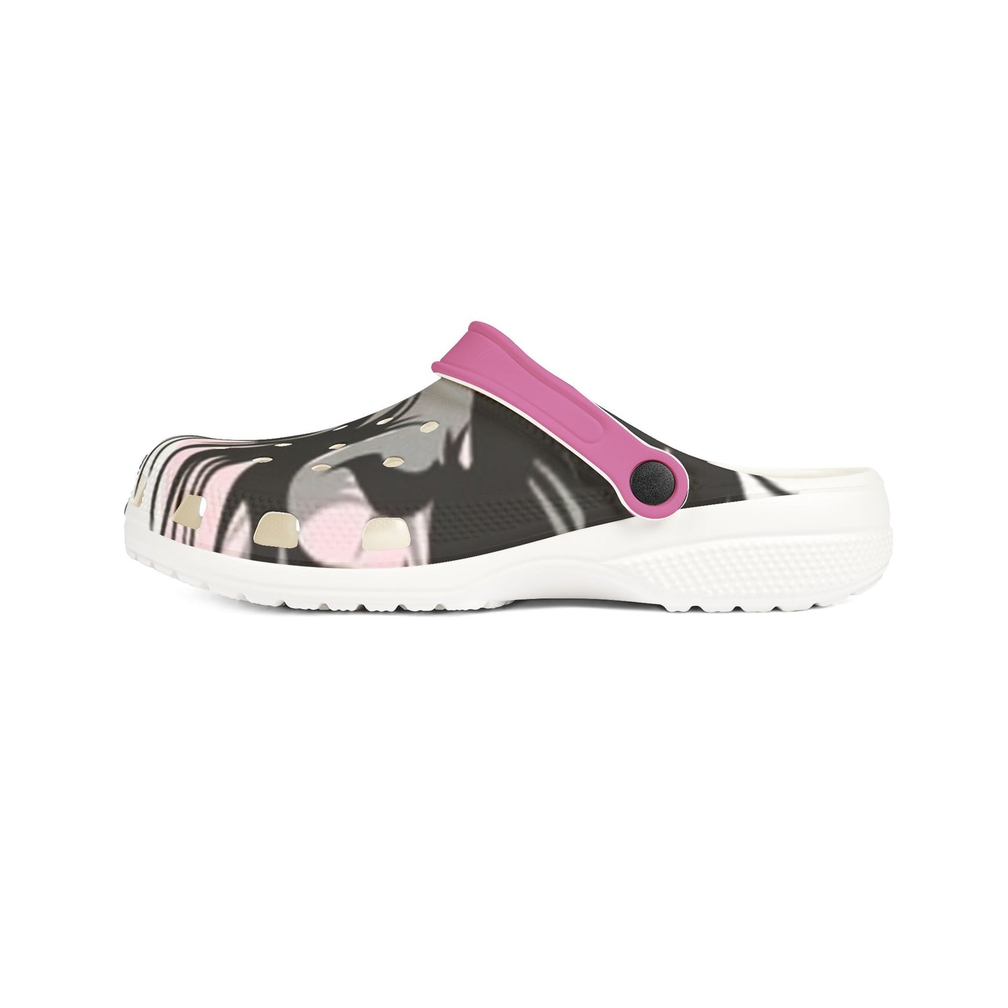 Stylish EVA Foam Crocs with Lion Design - Comfortable & Fun Footwear for Summer