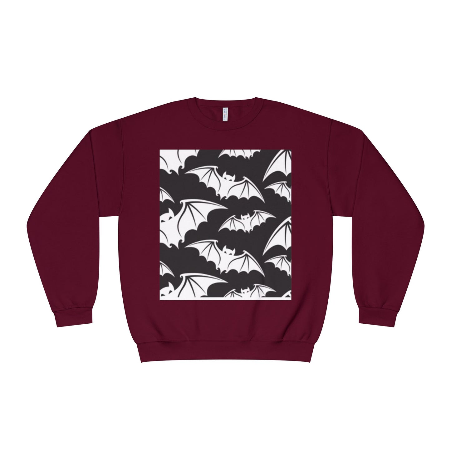 Bats in Flight Unisex Crewneck Sweatshirt - Cozy Halloween Spirit