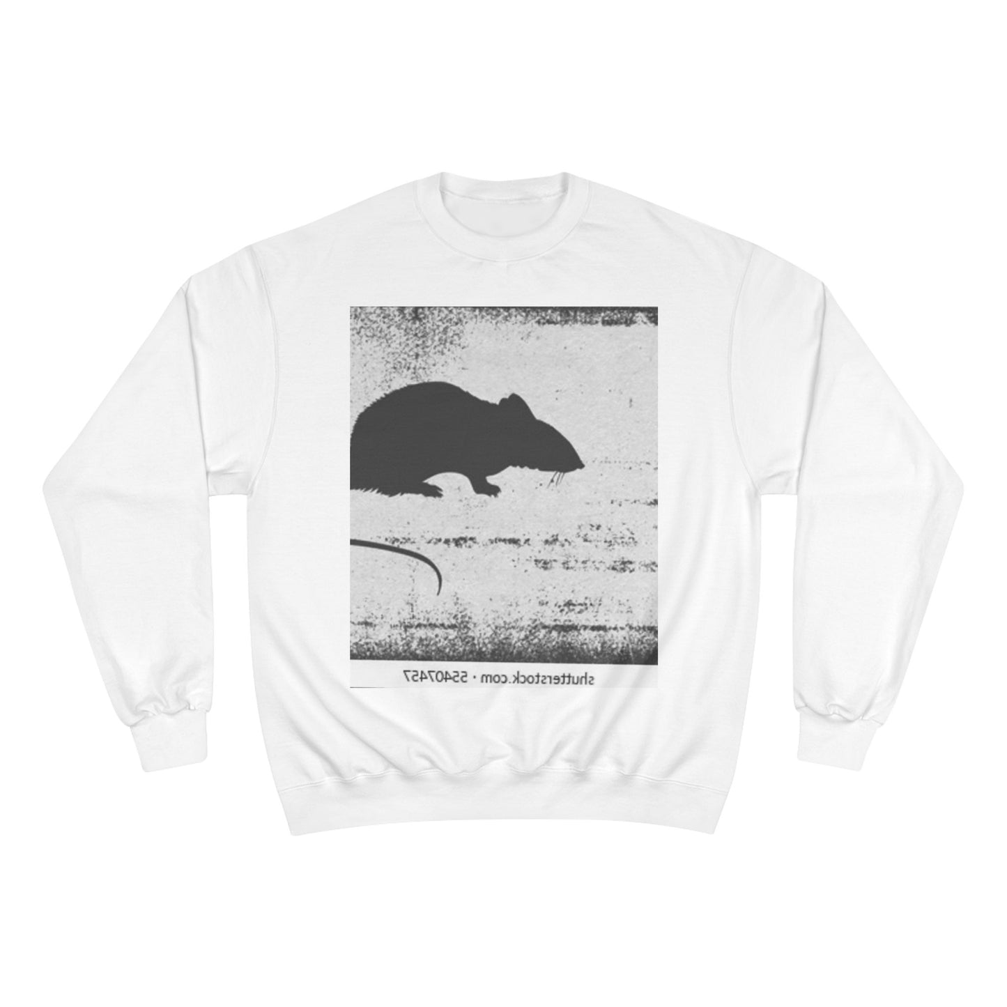 Vintage Style Rat Champion Sweatshirt - Cozy Layer for Animal Lovers
