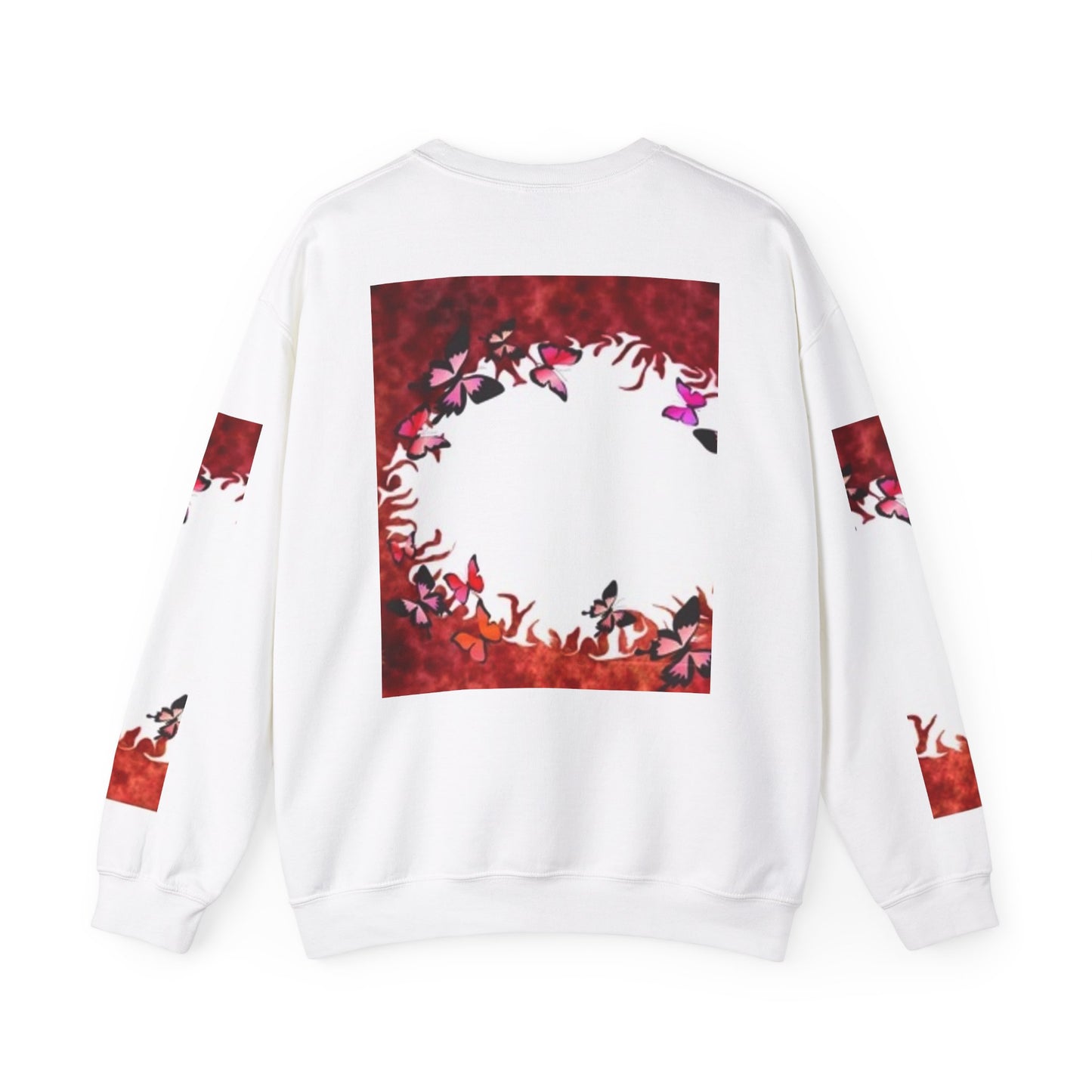 Floral Nature Crewneck Sweatshirt - Cozy Unisex Pullover for Nature Lovers