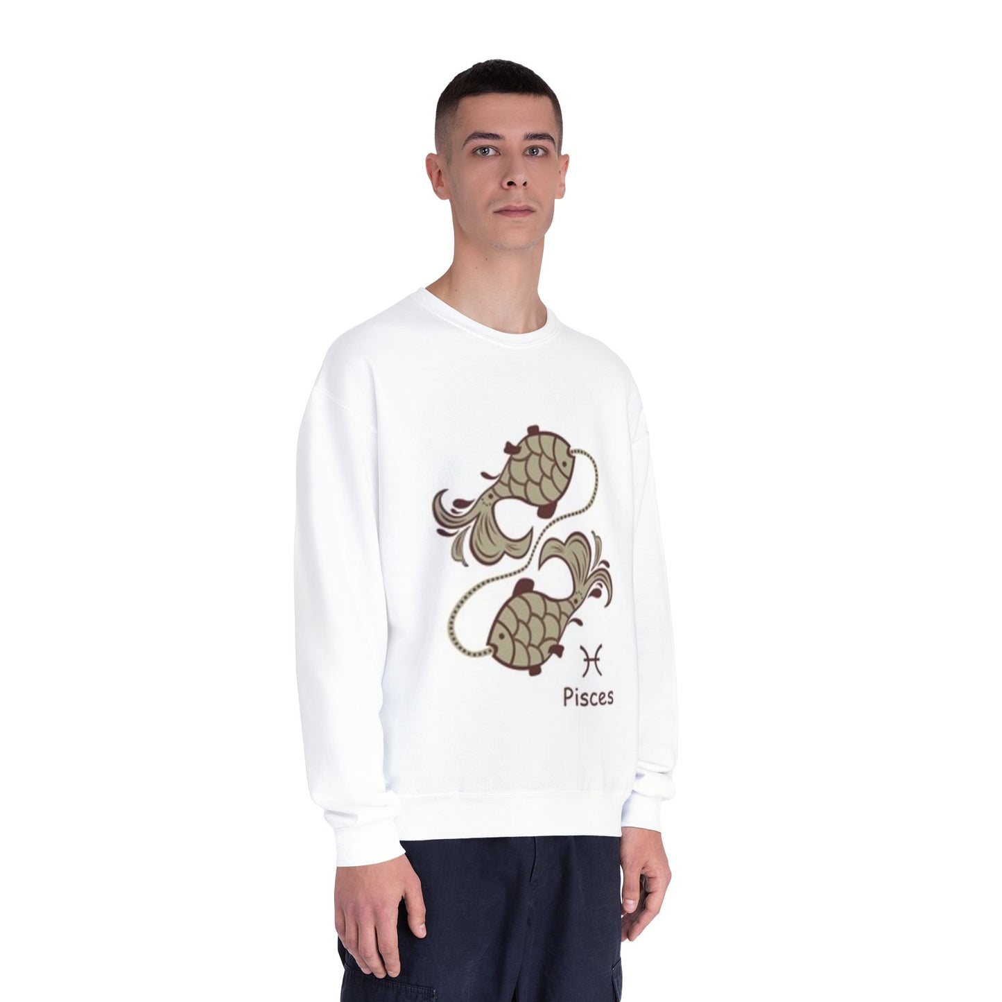 Pisces Zodiac Unisex Crewneck Sweatshirt - Cozy Astrology Apparel