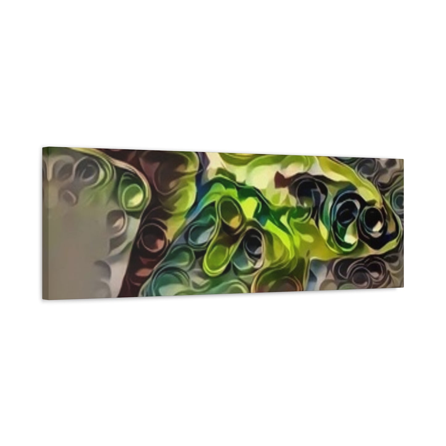 Abstract Nature Canvas Art - Stretched Matte Wall Decor