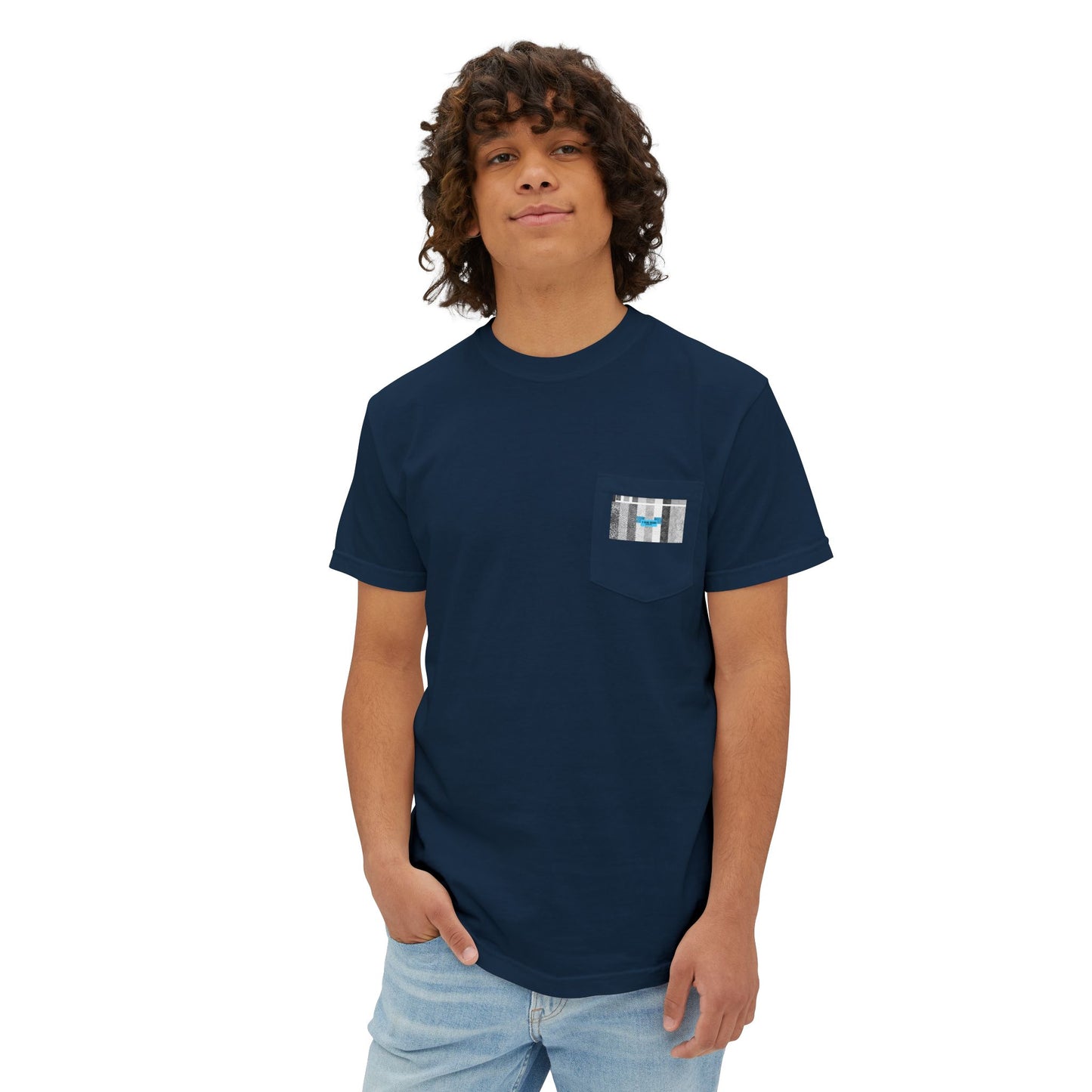 Comfortable Garment-Dyed Pocket T-Shirt for Everyday Style